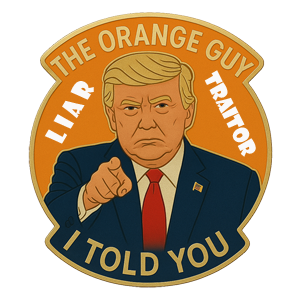 Donald Trump The Orange Guy LIAR