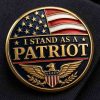 I Stand As A Patriot Chrome - LivRIGHT