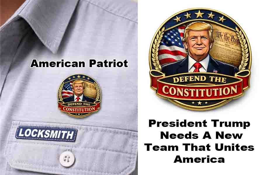 President Donald Trump Lapel Pin - LivRIGHT